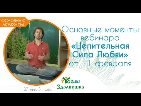 Видео: Основные моменты вебинара "Целительная Сила Любви" от 11 февраля // Александр Волосков