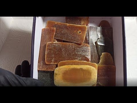 Видео: Crunch Tar Soap`s Remnants | Ломаю Дегтярные Обрезочки