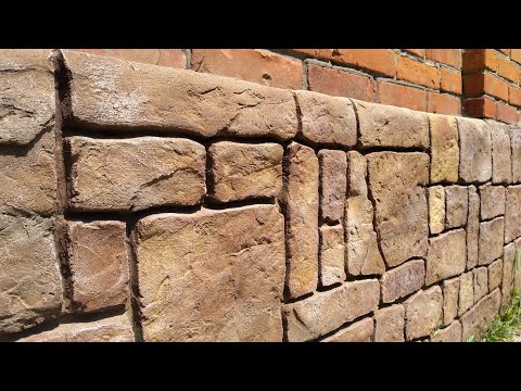 Видео: нарезка  камня!!! на цоколе