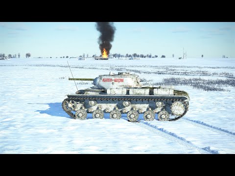 Видео: IL-2 Sturmovik - Tank Crew - КВ-1С ЧТ3 (1943) - аэродром
