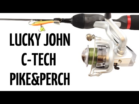 Видео: Зимняя удочка Lucky John C-Tech Pike&Perch. Обзор и отзыв