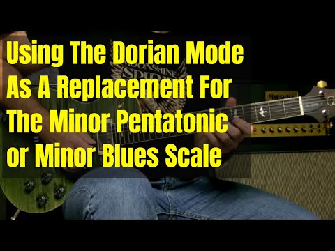 Видео: Использование дорийского лада в качестве замены пентатонического или блюзового лада