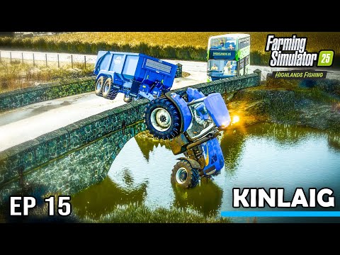 Видео: ДЕНЬ ПРОДАЖИ ЛУКА! И НЕБОЛЬШОЙ АВАРИЙ — Highlands Fishing | Farming Simulator 25 — Эпизод 15