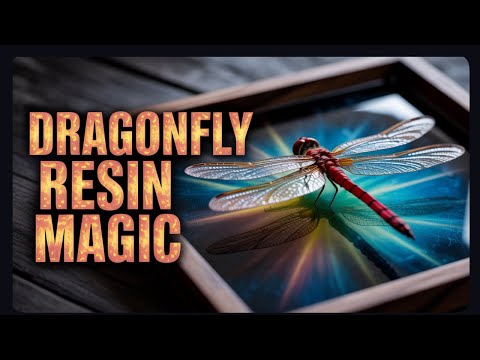 Видео: #88 Поднос для стрекоз из полиуретановой смолы