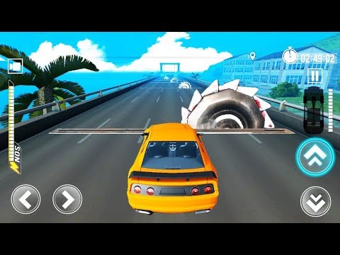 Видео: ПОПРОБУЙ ПРОЙДИ ЭТО СМЕРТЕЛЬНОЕ ИСПЫТАНИЕ ИГРЫ ГОНКИ АНДРОИД И IOS SPEED CAR BUMPS CHALLENGE