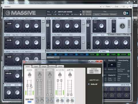 Видео: Видео урок NI Massive туториал мануал (часть 1)