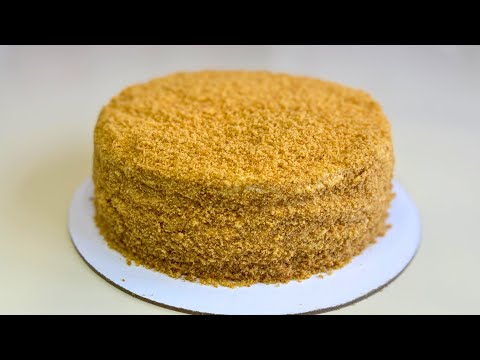 Видео: Лучший медовый торт – никто не верит, что он домашний!