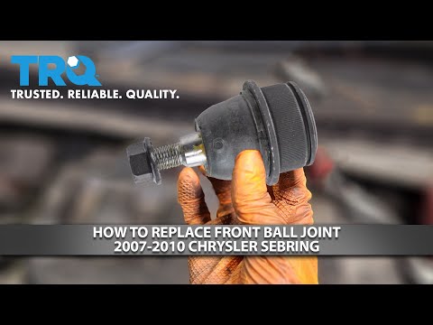 Видео: Как заменить шаровой шарнир Chrysler Sebring 2007-2010