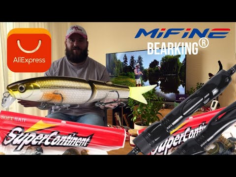 Видео: Огляд снастей! Обережно AliExpress! #MifineMicrobeit #supercontinent  #bearking  #катушкаDaiwa