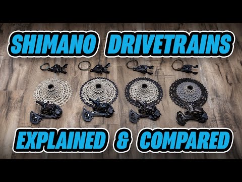 Видео: Сравнение трансмиссий Shimano: XTR, XT, SLX и Deore