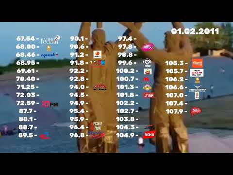 Видео: Эфирная хронология городского радио Магнитосибирска. #1