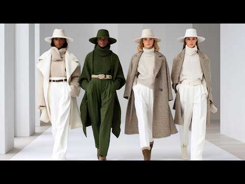 Видео: Коллекция Max Mara осень/зима 2025–2026 | Элегантный, роскошный и непринужденный стиль для тех, к...
