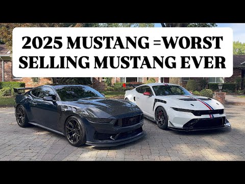 Видео: ОЙ! Mustang 2025 года — худший из продаваемых за всю историю! *ВОТ ПОЧЕМУ?