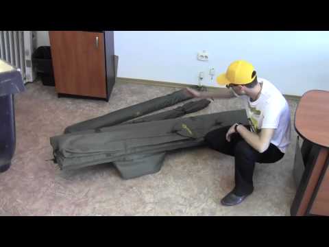 Видео: КВ-7в чехол для карповых удилищ ,190 см (КВ-7в: 210 см) / KV-7v. Case for carp angling rods
