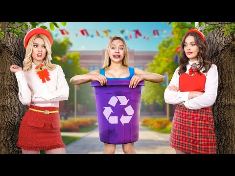 Видео: Сплетница в Элитной Школе! Бедная Студентка Среди Богатых