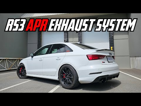 Видео: ВЫХЛОП APR RS3 ЗВУЧИТ КРУТО!!!