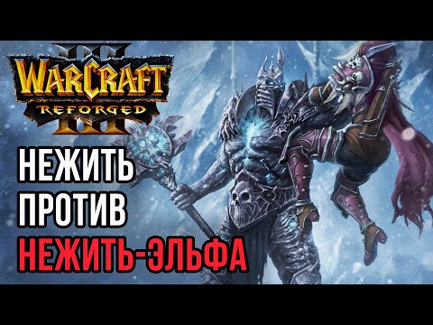 Видео: НЕЖИТЬ ПРОТИВ ЭЛЬФА-НЕЖИТИ: Sheik (Ne) vs KraV (Ud) Warcraft 3 Reforged