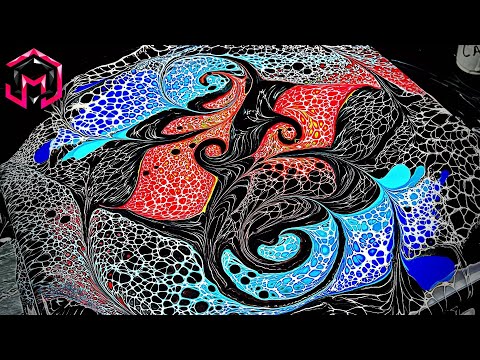 Видео: РАЗБЕЙ И РАЗРУШИ!?! Моя любимая акриловая заливка «Огонь и лёд»