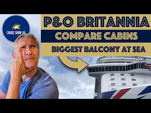 Видео: Мы осматриваем 3 разные каюты P&O Britannia — сравниваем цены — какую каюту выбрать?