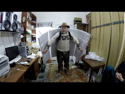 Видео: Для зимней рыбалки по ветру. Защитная шторка от Юрия Философа. Обзор. Размеры. Изготовление. 2024 .