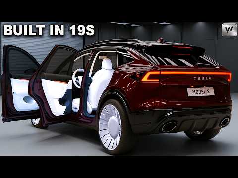 Видео: ОФИЦИАЛЬНО! Tesla Model 2 за 11 595 долларов НАКОНЕЦ-ТО попала в заголовки: раскрыто лучшее предл...