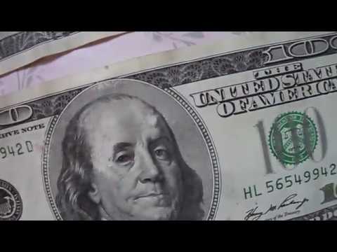 Видео: Чистим доллары от плесени ) Неожиданный результат