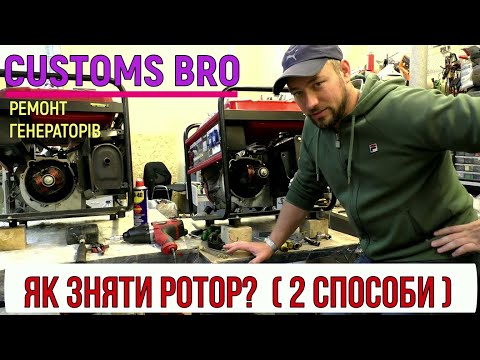 Видео: Як зняти ротор генератора з конусу  2 варіанти