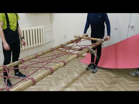 Видео: ШБ Вязание носилок