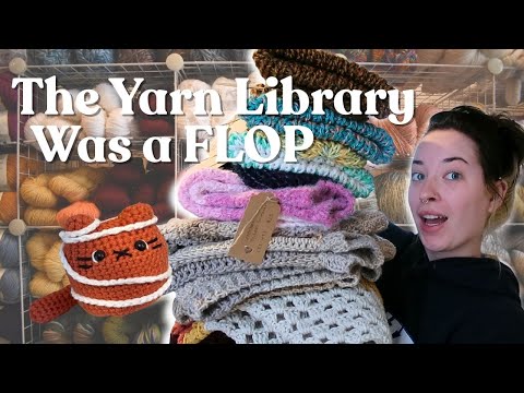 Видео: 🧶 Библиотека пряжи провалилась?! + Видеоблог о подготовке к рынку 💕