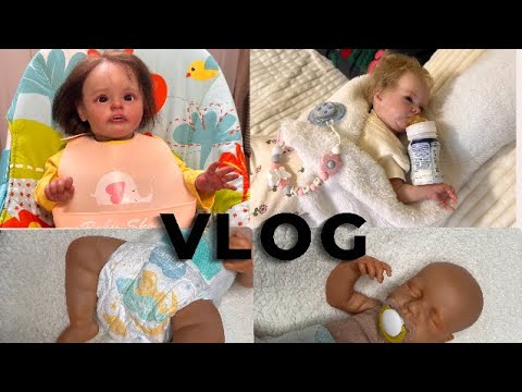 Видео: |• влог с Евой и Софией•| |• я сделала сама реборна ? 😱•|
