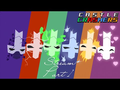 Видео: Stream Прохождение ⪢ Castle Crashers #1