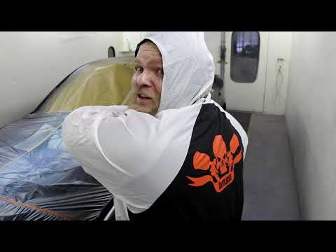 Видео: W 211 будет улыбаться, выпуск 5 ( покраска, лак Dyna 7000 )