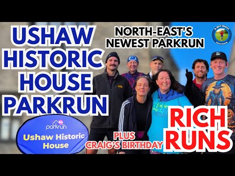 Видео: RICH RUNS — НОВЕЙШИЙ PARKRUN НА СЕВЕРО-ВОСТОКЕ — USHAW HISTORIC HOUSE PARKRUN