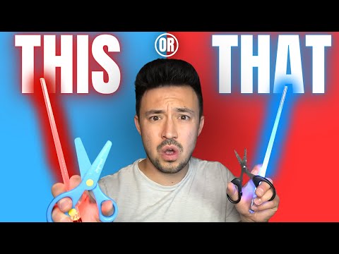 Видео: Этот или тот быстрый ASMR🔴🔵