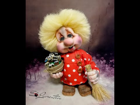 Видео: МК "Кузя-замарашка" 1 день 1 часть запись онлайн МК. Автор: #Елена_Лаврентьева