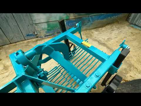 Видео: Картофеликопалка ККМ-2А для мотоблока Агро