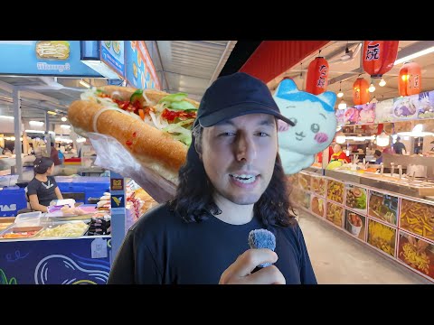 Видео: 1 доллар на ночном рынке Камбоджи в Пномпене (Foodmarks)