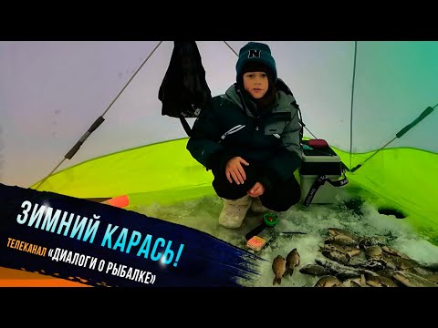 Видео: 🔥 "Зимний карась - участник проекта Клевое детство телеканала "Диалоги о рыбалке" #ЕгорГришин