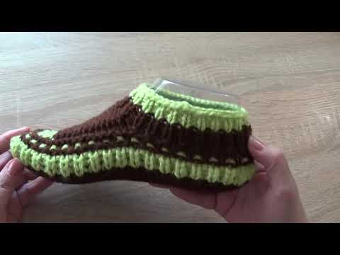 Видео: Невероятно уудобные тапочки с подробным МК