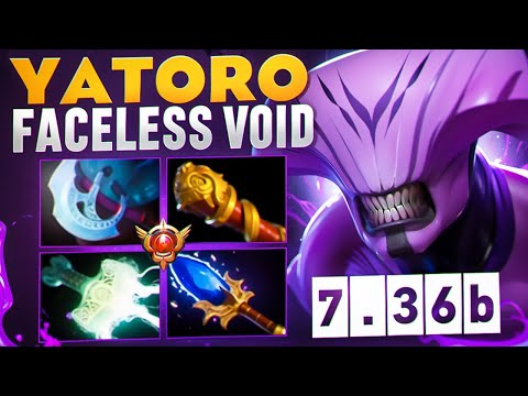 Видео: Yatoro - СИЛЬНЕЙШИЙ ИГРОК НА ВОЙДЕ🔥| Faceless Void 7.36b