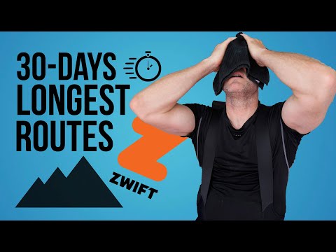 Видео: Я прошёл 30 самых длинных маршрутов на Zwift за 30 дней. Вот что из этого вышло.