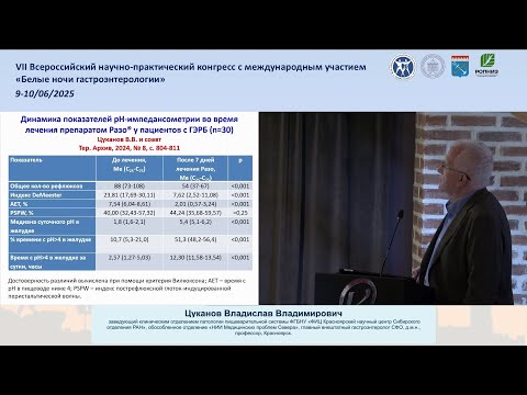 Видео: Цуканов В.В. Современные аспекты ведения больных с различными фенотипами ГЭРБ