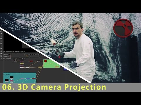 Видео: Nuke. Урок 06 - 3D Camera Projection