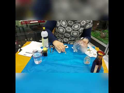 Видео: Мастер-класс "Витражная ваза"