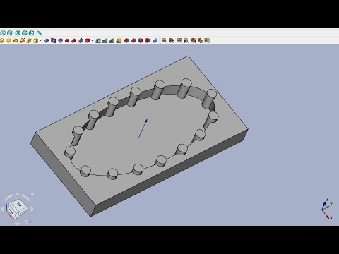 Видео: FreeCAD Часть 21. Массив по траектории