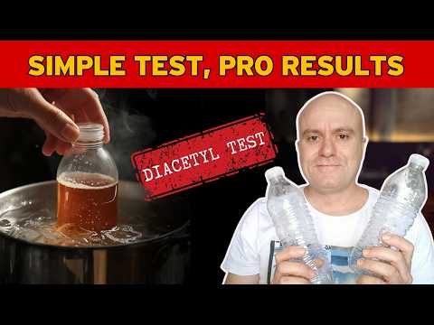 Видео: Простой тест на диацетил для идеального пива | Не требуется дорогостоящего оборудования (руководс...