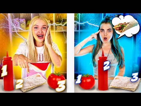 Видео: ТЕЛЕПАТИЯ Шаурма ЧЕЛЛЕНДЖ 🗿 УГАДАЙ, если сможешь TWIN TELEPATHY CHALLENGE С ЕДОЙ Алиса Лисова