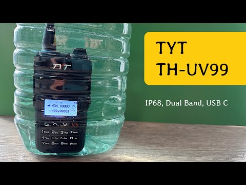 Видео: Радиостанция TYT TH-UV99. Полный обзор и проверка влагозащиты