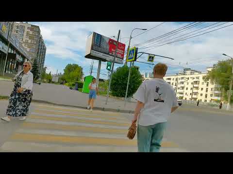 Видео: Прогулка от 7-й Гвардейской к фонтану у Волгоград-арены