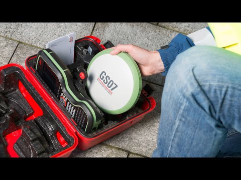 Видео: Leica GS07   надежное решение для работы в сложных условиях получения сигнала.